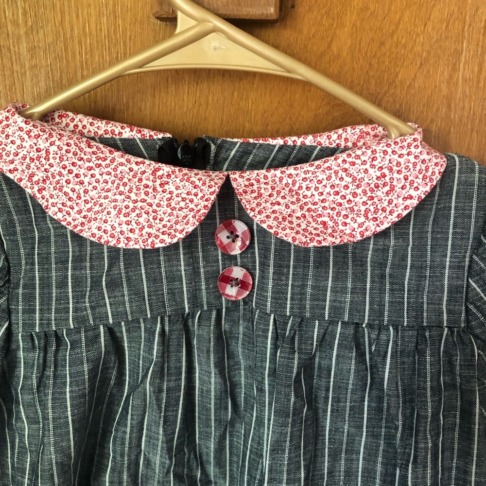 Boston tea party little girls school dress